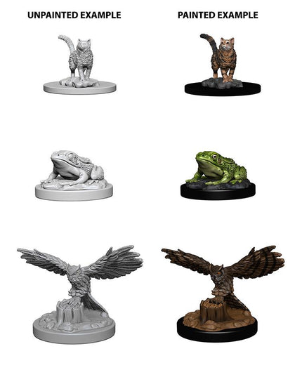 WizKids Deep Cuts Unpainted Miniatures: Familiars - 2