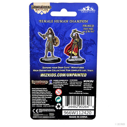 Pathfinder Deep Cuts: Human Champion Female - 2