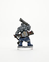 D&D Frameworks: Orc Barbarian Male - Unpainted and Unassembled