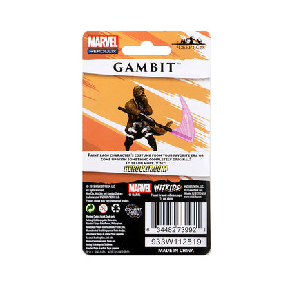 Marvel HeroClix Deep Cuts Unpainted Miniatures: Gambit - 2