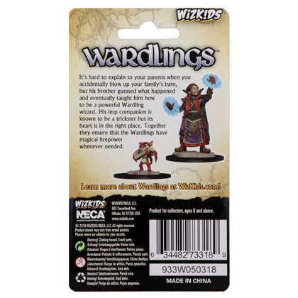 WizKids Wardlings RPG Figures: Boy Wizard & Imp - 2