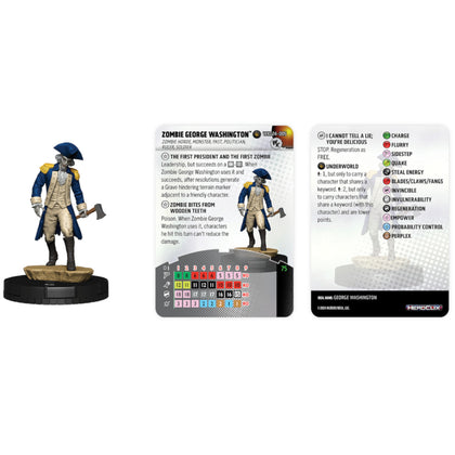 WizKids HeroClix: Zombie George Washington - 2