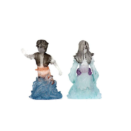 WizKids Wardlings Painted RPG Figures: Ghost (Female) & Ghost (Male) - 3