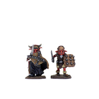 Wizkids Wardlings Painted Miniatures: Goblin (Male) & Goblin (Female)