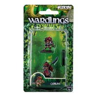 Wizkids Wardlings Painted Miniatures: Goblin (Male) & Goblin (Female)