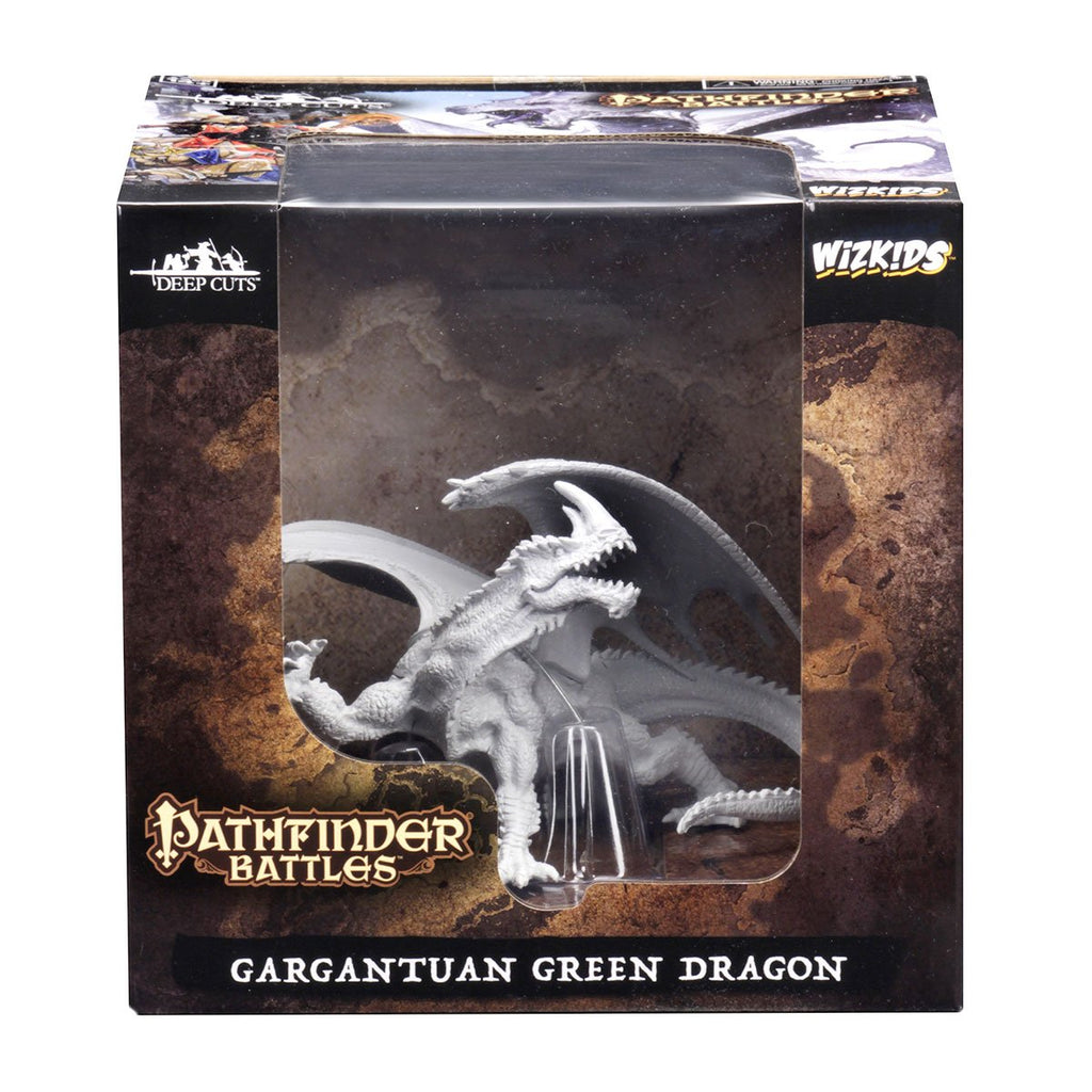 Pathfinder Battles Deep Cuts - Gargantuan Green Dragon