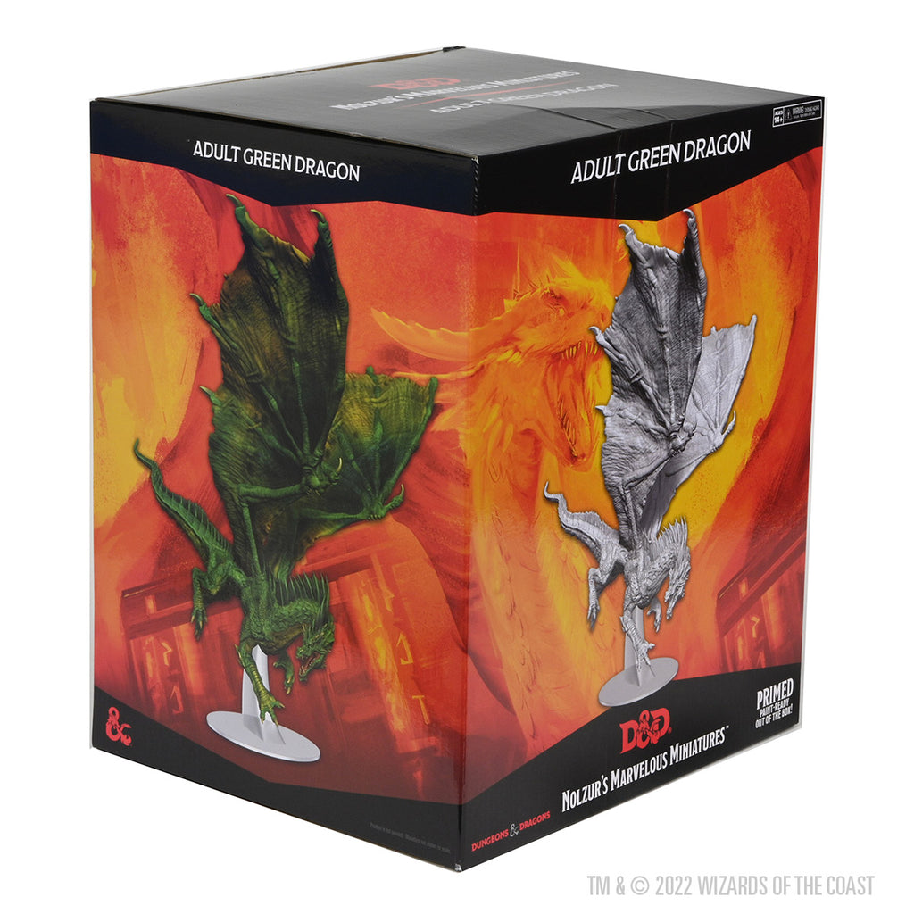 D&D Nolzur's Marvelous Miniatures: Adult Green Dragon – WizKids