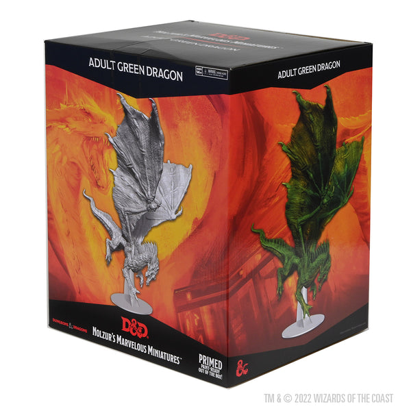 D&D Nolzur's Marvelous Miniatures: Adult Green Dragon – WizKids