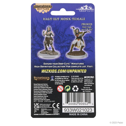 Pathfinder Deep Cuts: Half-Elf Monk Females - 2