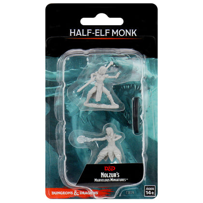 D&D Nolzur's Marvelous Miniatures - Female Half-Elf Monk - 1