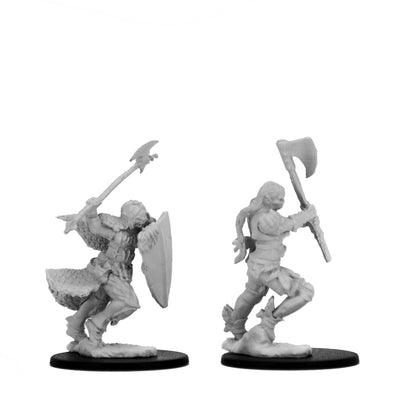 Pathfinder Battles Deep Cuts: Half-Orc Female Barbarian - 3