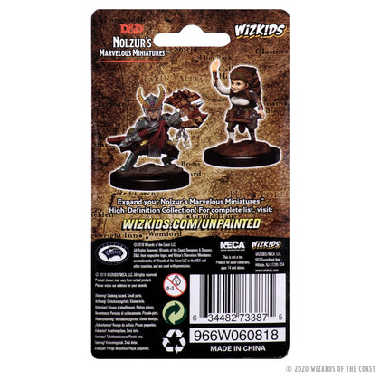 D&D Nolzur's Marvelous Miniatures: Female Halfling Fighter - 2