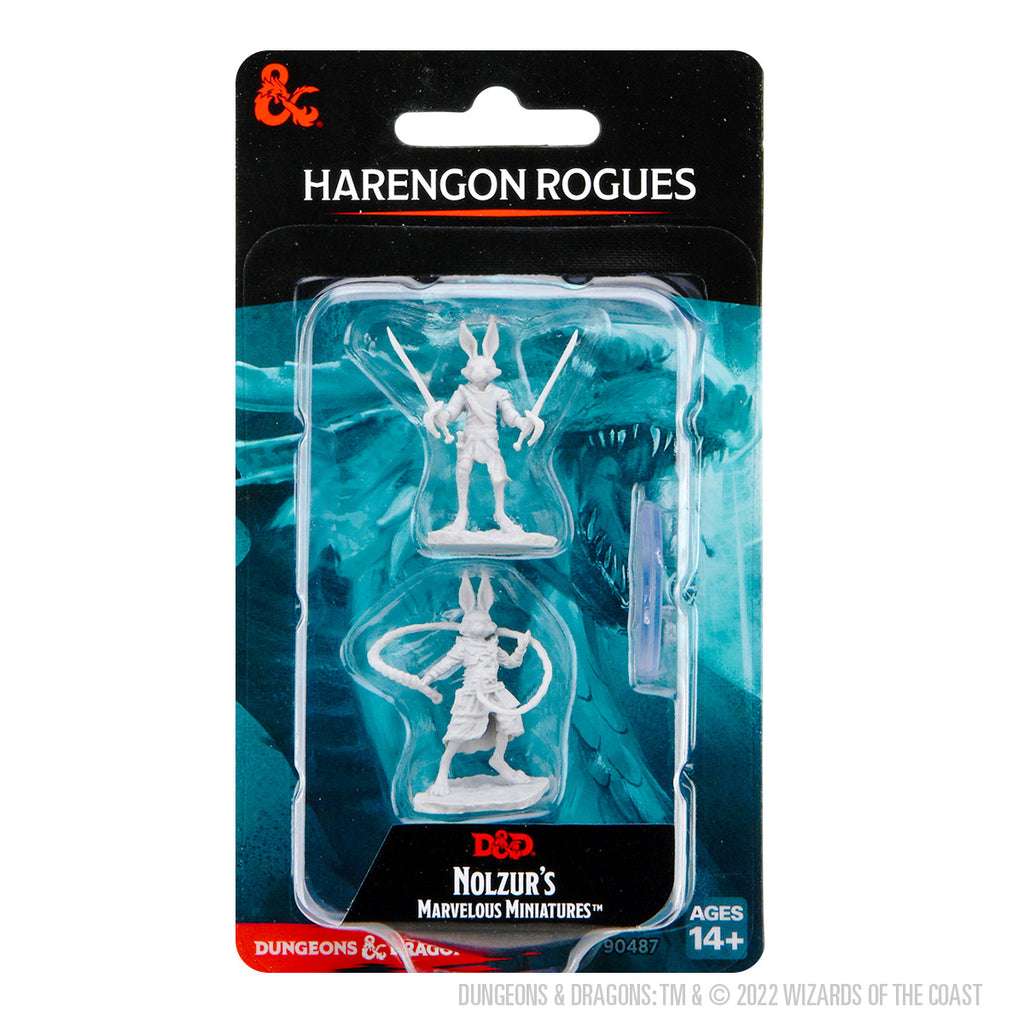 D&D Nolzur's Marvelous Miniatures: Harengon Rogues