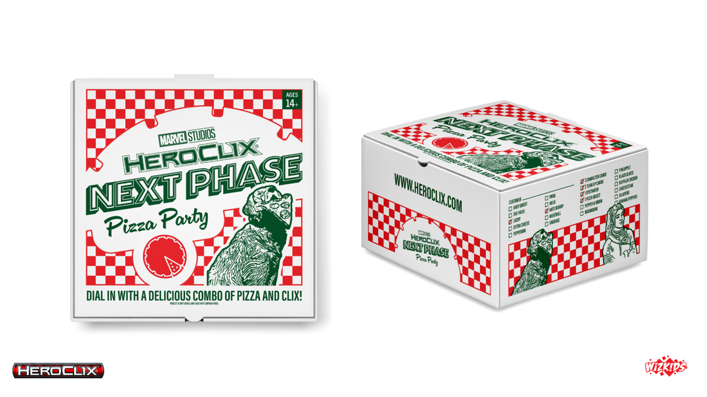 Marvel HeroClix: Marvel Studios Next Phase Pizza Party (Hawkeye Marvel HeroClix: Marvel Studios Next Phase Pizza Party (Hawkeye