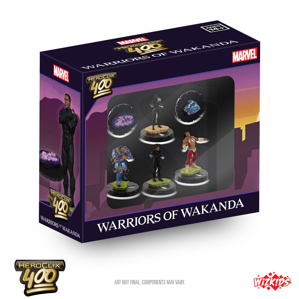 PRE-ORDER - Marvel HeroClix 400: Warriors of Wakanda