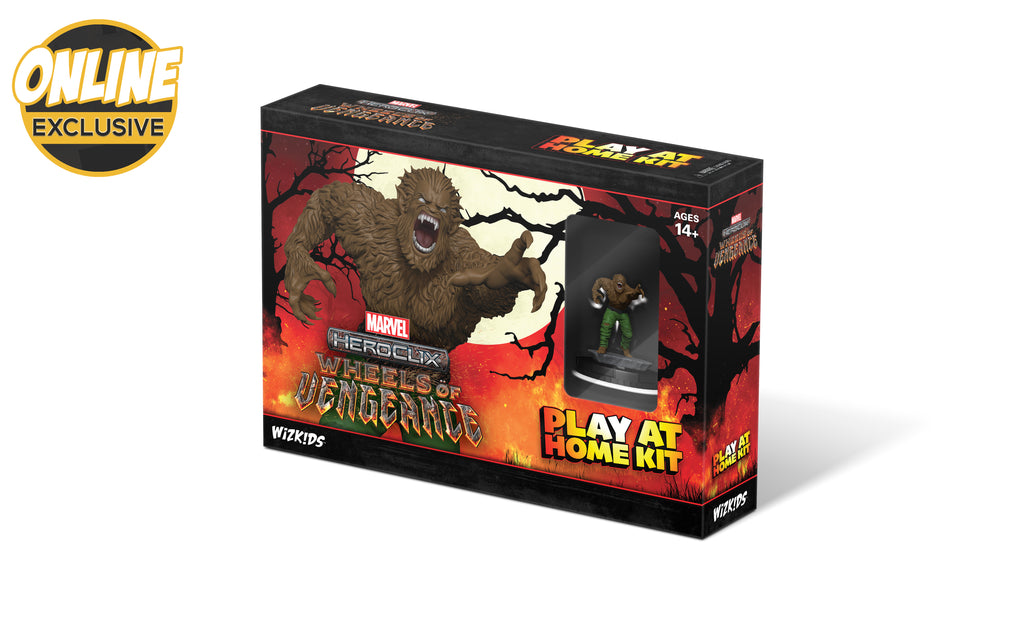 Marvel HeroClix: Wheels of Vengeance Play at Home Kit Werewolf by Night (Online Exclusive)
