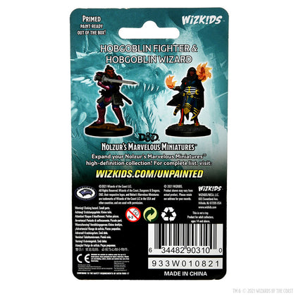 D&D Nolzur's Marvelous Miniatures: Hobgoblin Fighter Male & Hobgoblin Wizard Female - 2