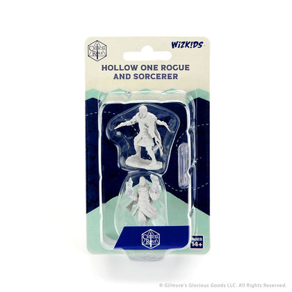Critical Role Unpainted Miniatures: Hollow One Rogue and Sorceror Male - 1