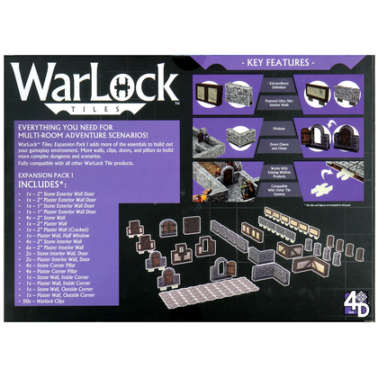 WarLock Tiles:  Expansion Pack I - 2
