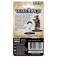 WizKids Wardlings RPG Figures: Girl Fighter & Hunting Falcon
