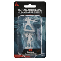 D&D Nolzur's Marvelous Miniatures: Human Artificer & Human Apprentice