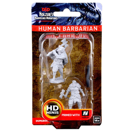 D&D Nolzur’s Marvelous Miniatures: Human Male Barbarian - 1