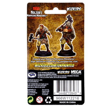 D&D Nolzur’s Marvelous Miniatures: Human Male Barbarian - 2