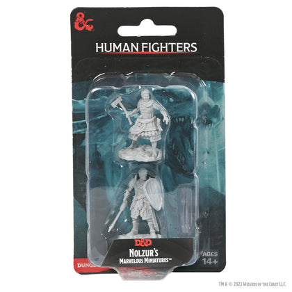 D&D Nolzur's Marvelous Miniatures: Human Fighters - 1