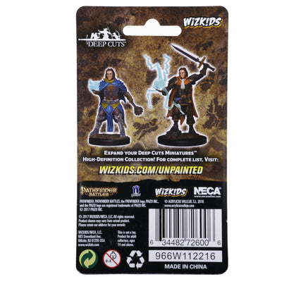 Pathfinder Deep Cuts Unpainted Miniatures: Human Male Cleric - 2