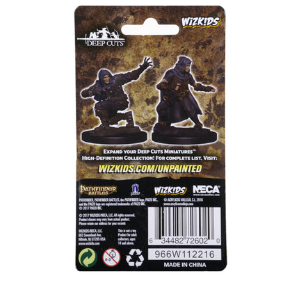 Pathfinder Deep Cuts Unpainted Miniatures: Human Male Rogue - 2