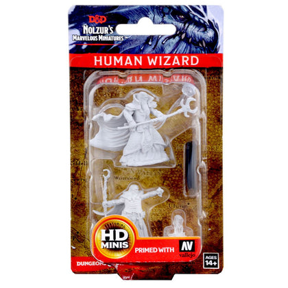 D&D Nolzur’s Marvelous Miniatures: Human Male Wizard - 1