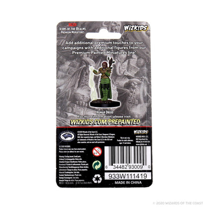 D&D Icons of the Realms Premium Figures: Human Female Druid - 2