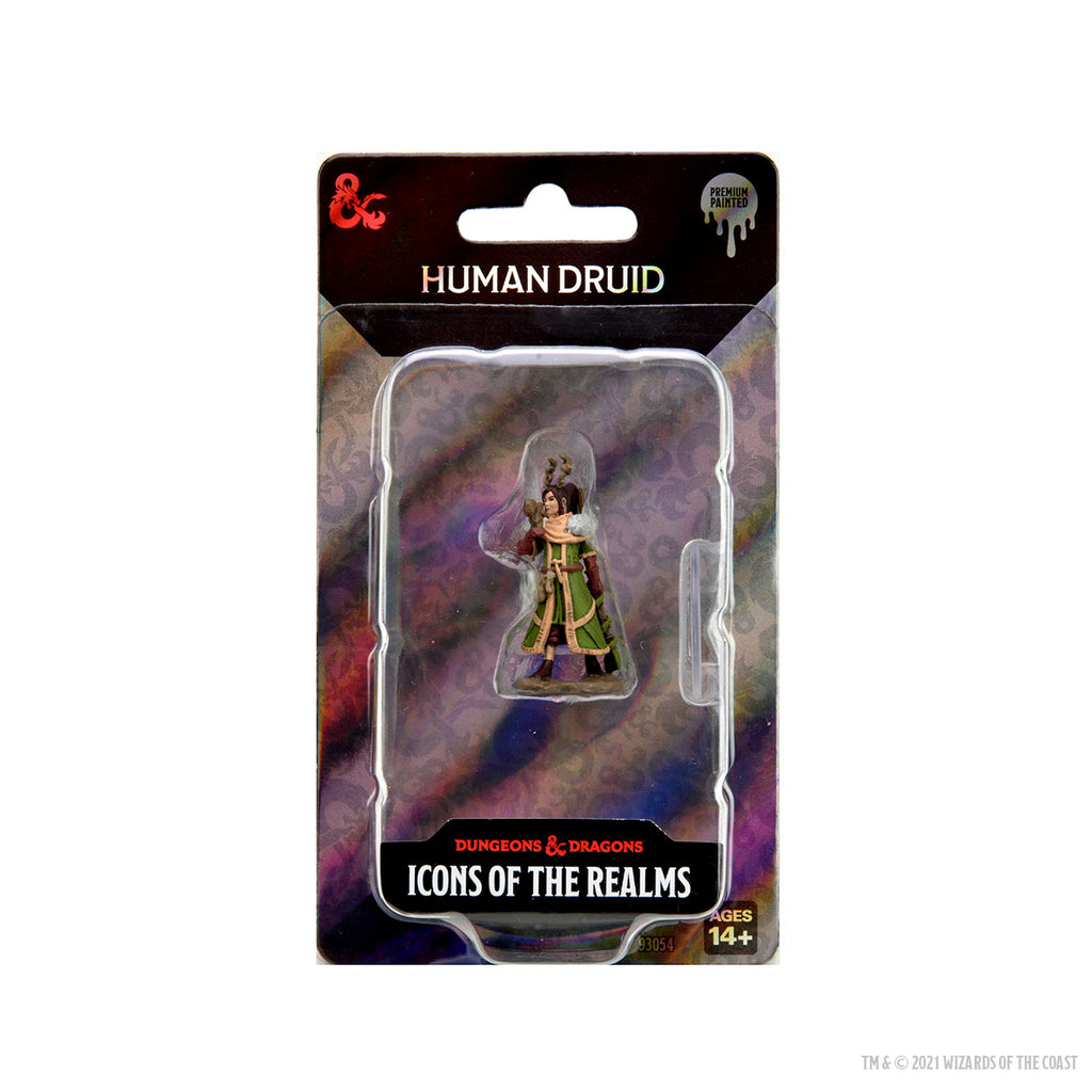 D&D Icons of the Realms Premium Figures: Female Human Druid