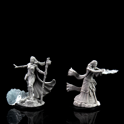 D&D Nolzur's Marvelous Miniatures - Female Human Wizard - 3