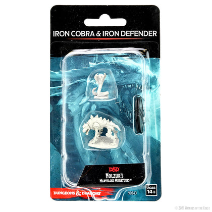 D&D Nolzur's Marvelous Miniatures: Iron Cobra & Iron Defender - 1