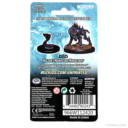 D&D Nolzur's Marvelous Miniatures: Iron Cobra & Iron Defender - 2
