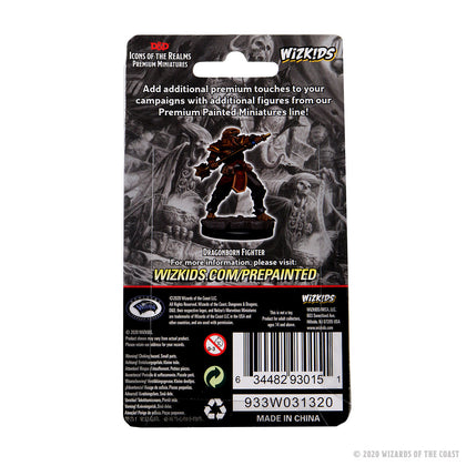 D&D Icons of the Realms Premium Figures: Male Dragonborn Fighter - 2