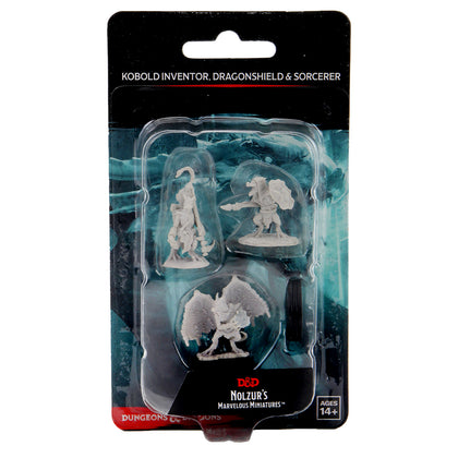 D&D Nolzur's Marvelous Miniatures - Kobold Inventor, Dragonshield & Sorcerer - 1