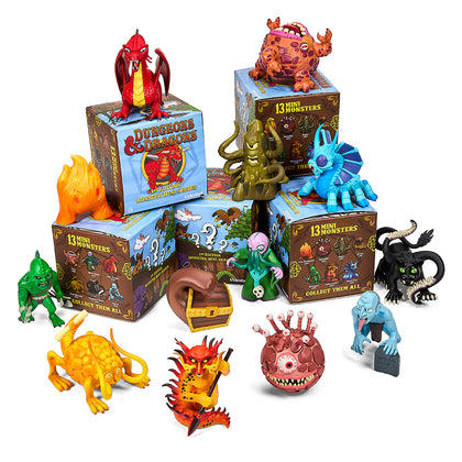 Dungeons & Dragons: 3 inch Vinyl Mini - Monster Series 1: D&D 1e Display by Kidrobot - 2