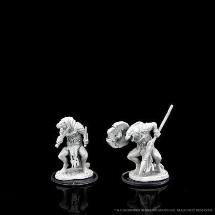 Critical Role Unpainted Miniatures: Kuul'tevir Javelineer & Assassin - 2