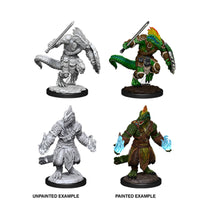 D&D Nolzur's Marvelous Miniatures: Lizardfolk Barbarian & Lizardfolk Cleric