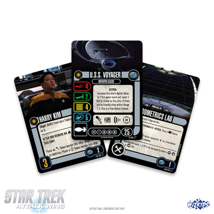 Star Trek Attack Wing: Federation Faction Pack - Lost in the Delta Quadrant - 2