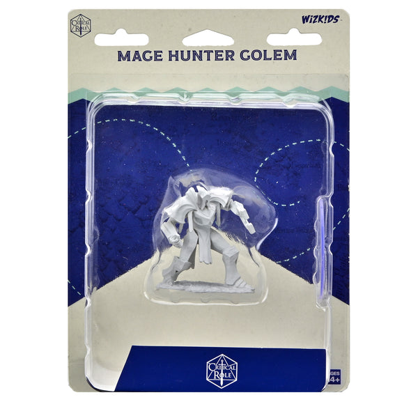 Critical Role Mage Hunter Golem Unpainted Miniature – Primed D&D Mini For Tabletop RPG Painting, 50mm Base - View #5