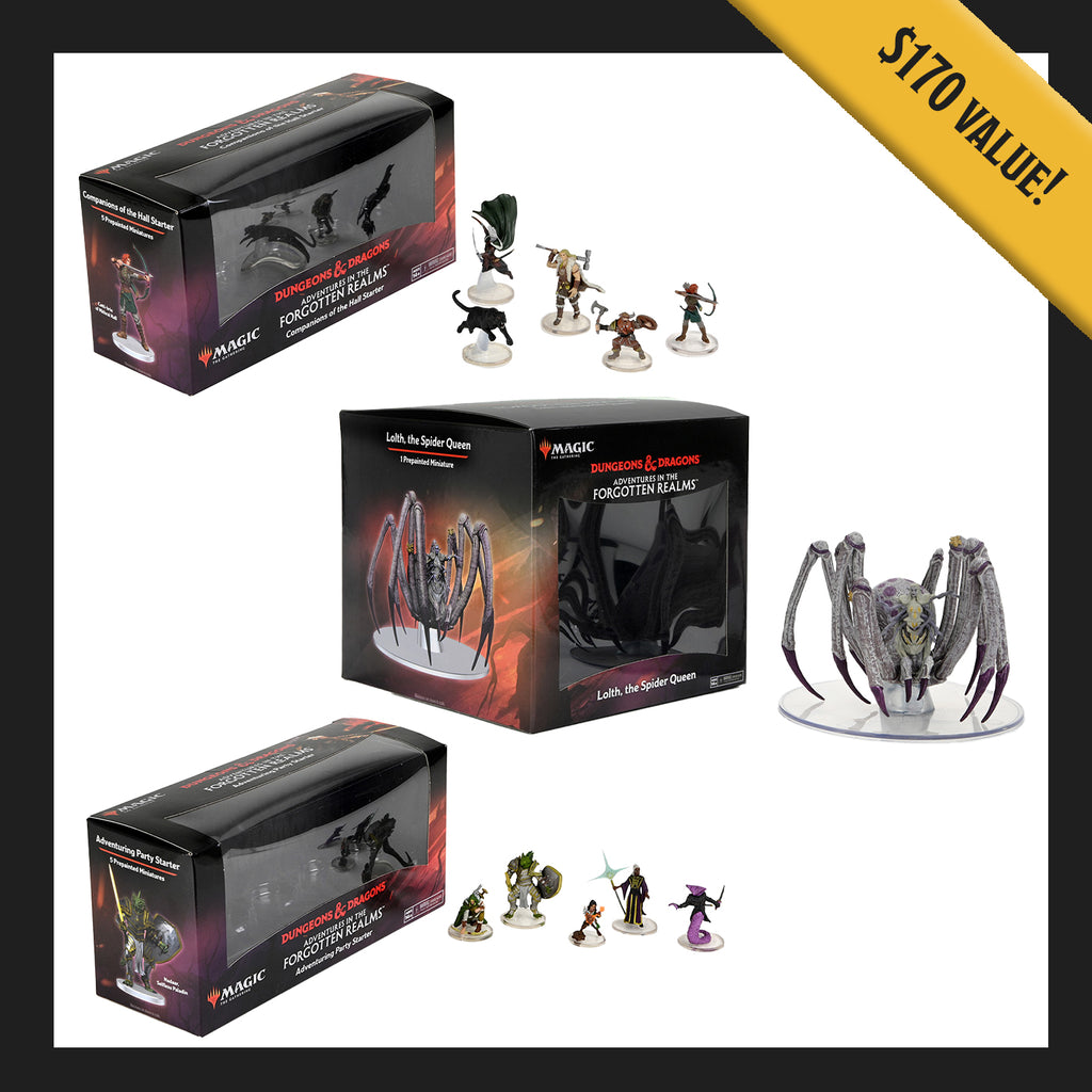 Magic: The Gathering - Adventures in the Forgotten Realms Miniatures Bundle