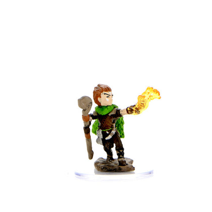 Pathfinder Battles: Premium Painted Figure - Male Gnome Druid - 3