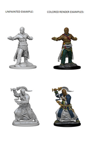 BACK-ORDER - Pathfinder Battles Deep Cuts - Human Monk