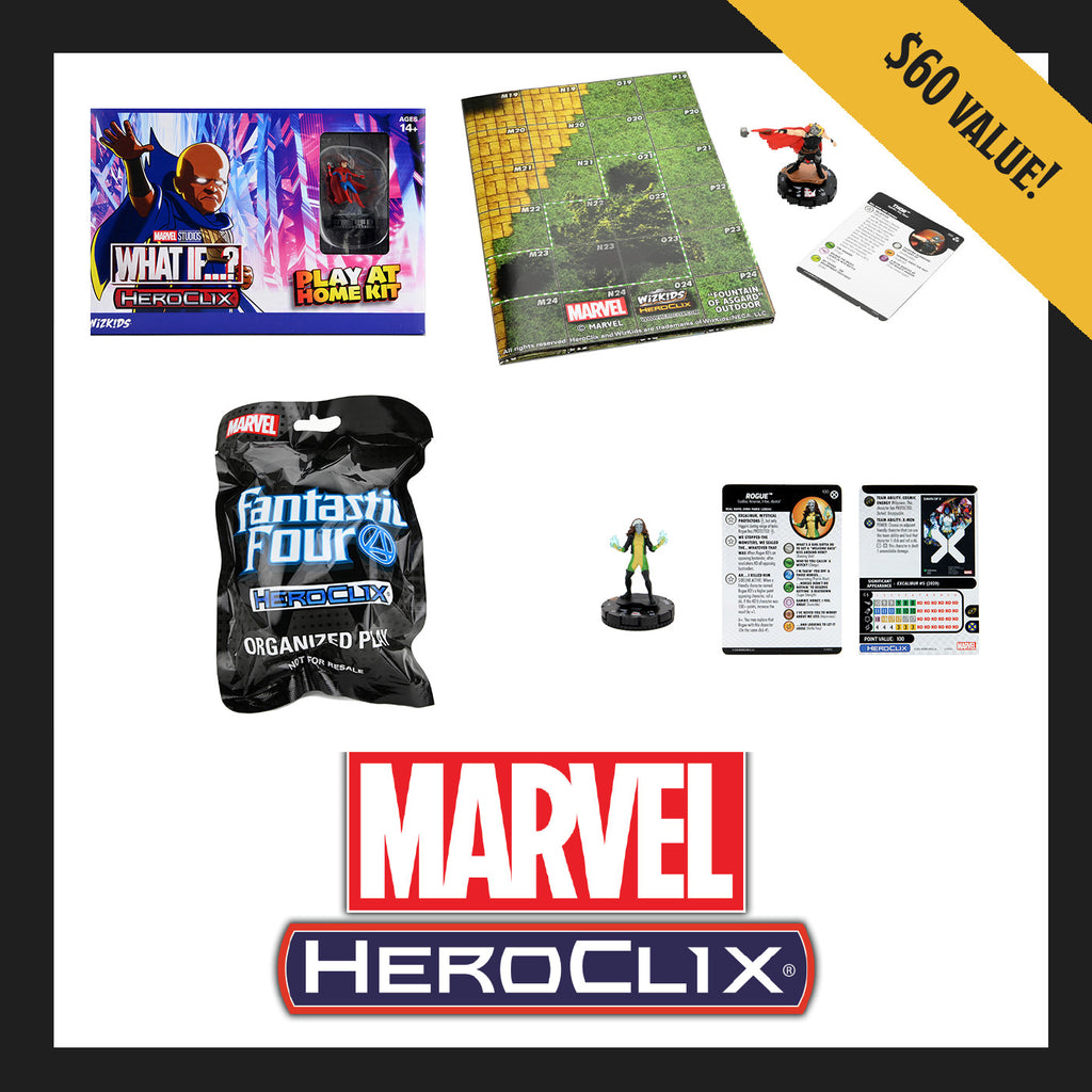 Marvel HeroClix - Play at Home Kit Bundle