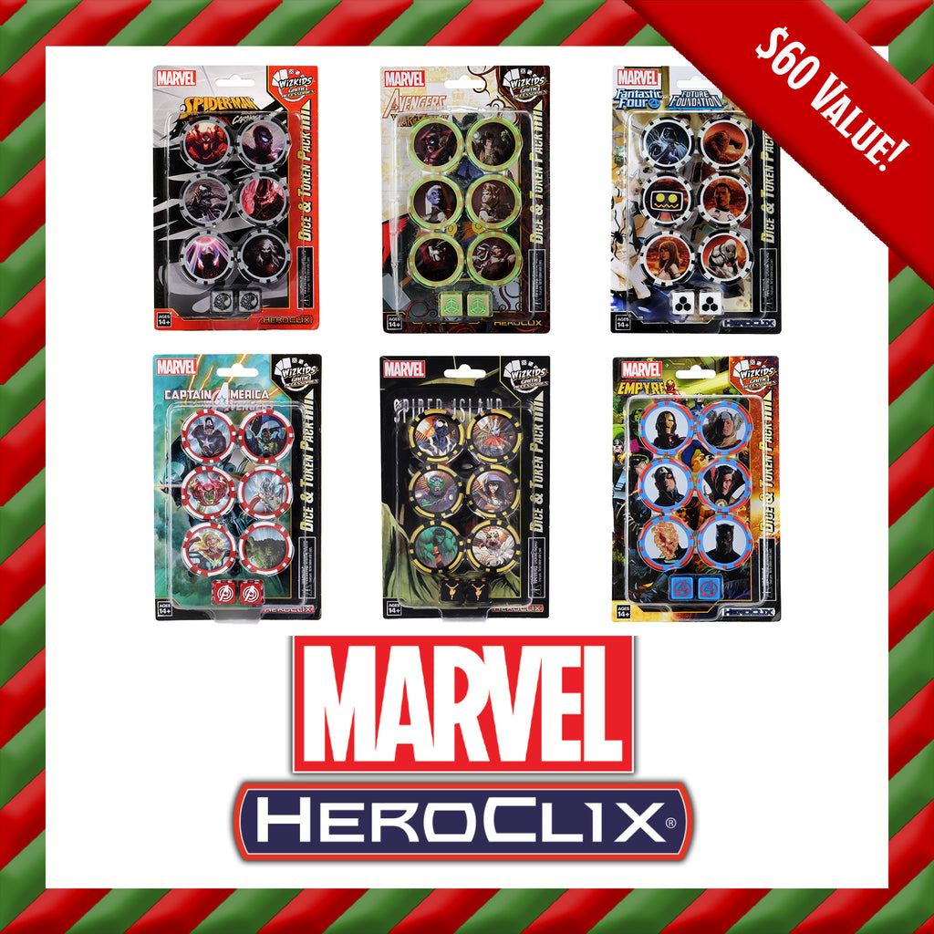 Marvel HeroClix - Dice & Token Pack Bundle #2