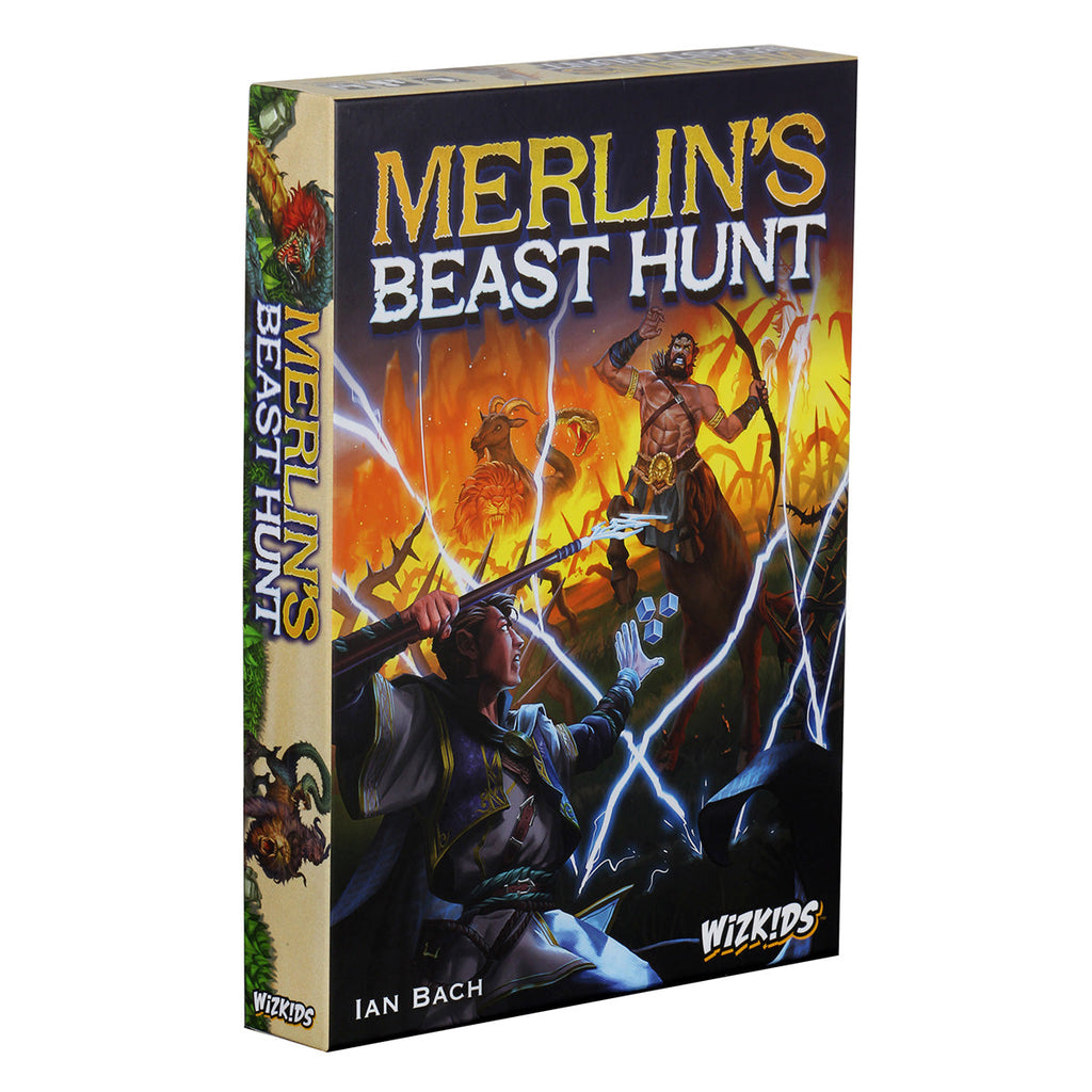 WizKids Merlin’s Beast Hunt – Brettspiel (EN) – Familienspiel Ab 3 Jahren WizKids Merlin’s Beast Hunt – Brettspiel (EN) – Familienspiel Ab 3 Jahren
