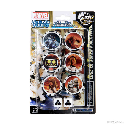 Marvel HeroClix: Fantastic Four Future Foundation Dice and Token Pack - 1